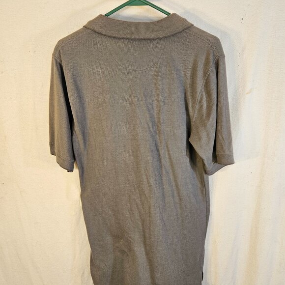 Men's Polo Style Golf Shirt by David Taylor  -- ITEM #1978 - Picture 2 of 2